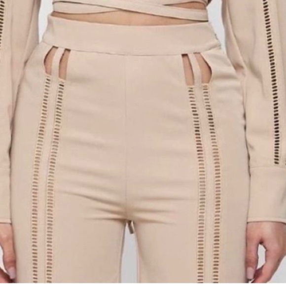 Manière De Voir open ladder Trousers